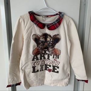 Sweatshirt hoodie long sleeve blouse shirt women T-shirt